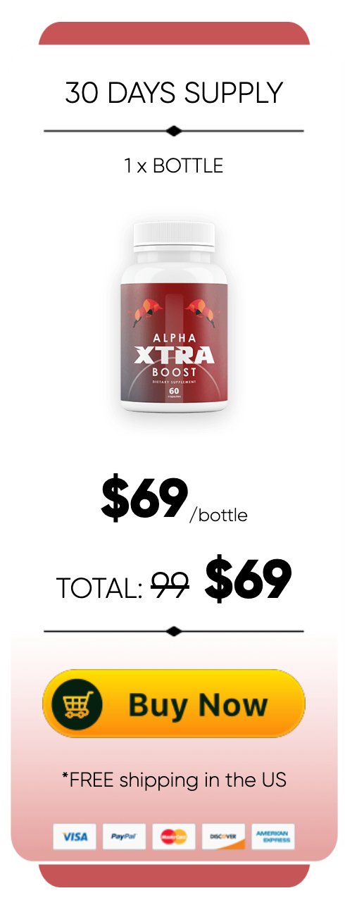 Alpha Xtra Boost - 1 Bottle